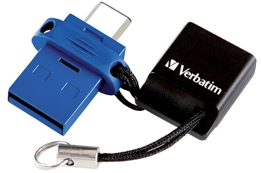 Mémoire Externe USB-A 3.0 / USB-C Verbatim StoreNGo, 64Go 49967