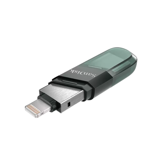 External Memory USB-A 3.0 / Lightning SanDisk iXpand Flip, 128Gb SDIX90N-128G-GN6NE
