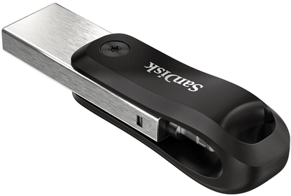 Mémoire Externe USB-A 3.0 / Lightning SanDisk iXpand Go, 256Gb SDIX60N-256G-GN6NE