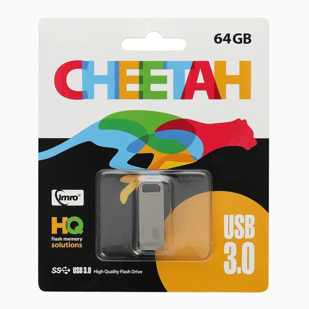 Externe Speicher USB-A 3.0 Imro Cheetah, 64Gb