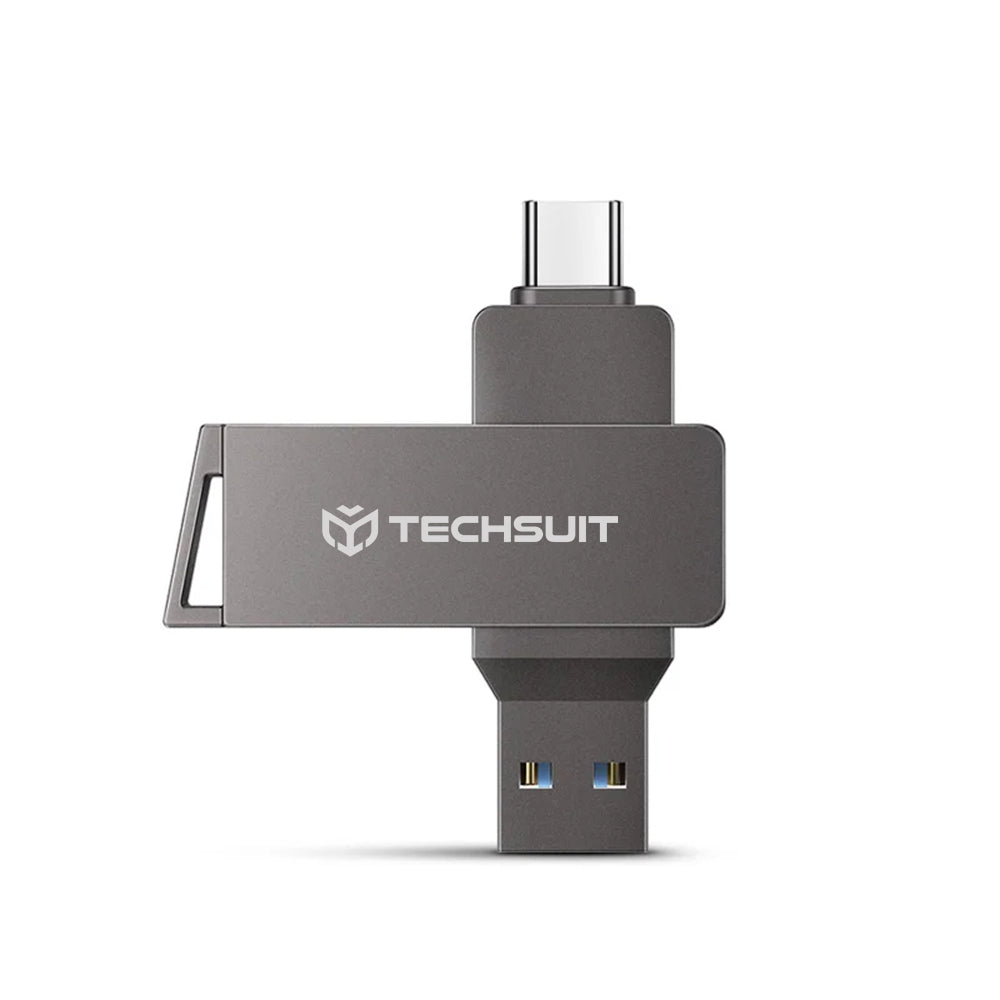 Mémoire Externe USB-A 3.0 / USB-C Techsuit THSM20, 64Gb