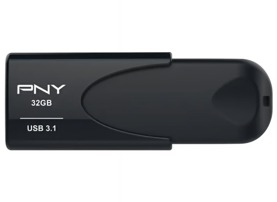 Mémoire Externe USB-A 3.1 PNY Attache 4, 32Gb FD32GATT431KK-EF