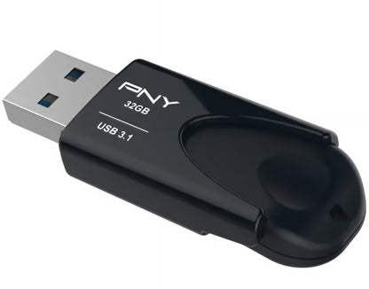 Mémoire Externe USB-A 3.1 PNY Attache 4, 32Gb FD32GATT431KK-EF