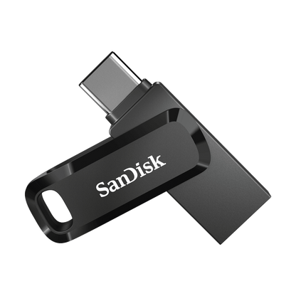 External Memory USB-A 3.2 / USB-C SanDisk Ultra Dual Go, 128Gb SDDDC3-128G-G46