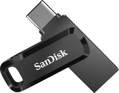 Mémoire Externe USB-A 3.2 / USB-C SanDisk Ultra Dual Go, 1TB SDDDC3-1T00-G46