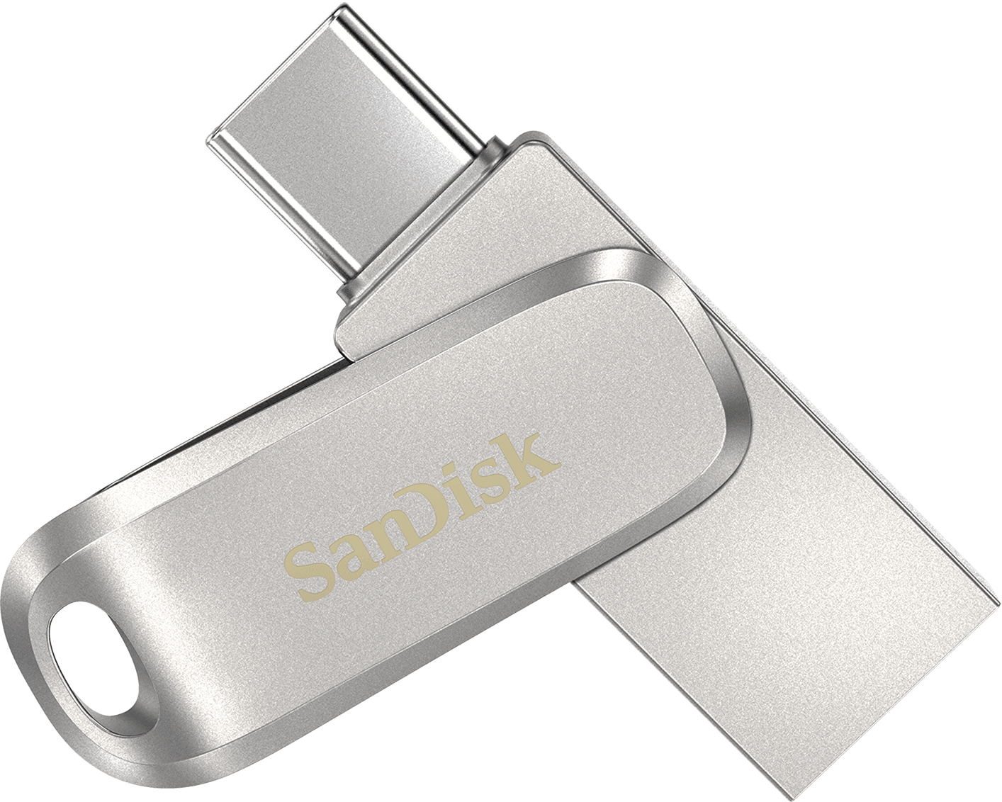 Externer Speicher USB-A 3.2 / USB-C SanDisk Ultra Luxe Dual Drive, 256Gb SDDDC4-256G-G46