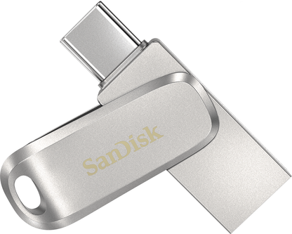 Externer Speicher USB-A 3.2 / USB-C SanDisk Ultra Luxe Dual Drive, 256Gb SDDDC4-256G-G46