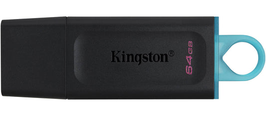 Kingston DT Exodia USB-A 3.2 Stick 64GB | Schwarz-Blau | Speicher
