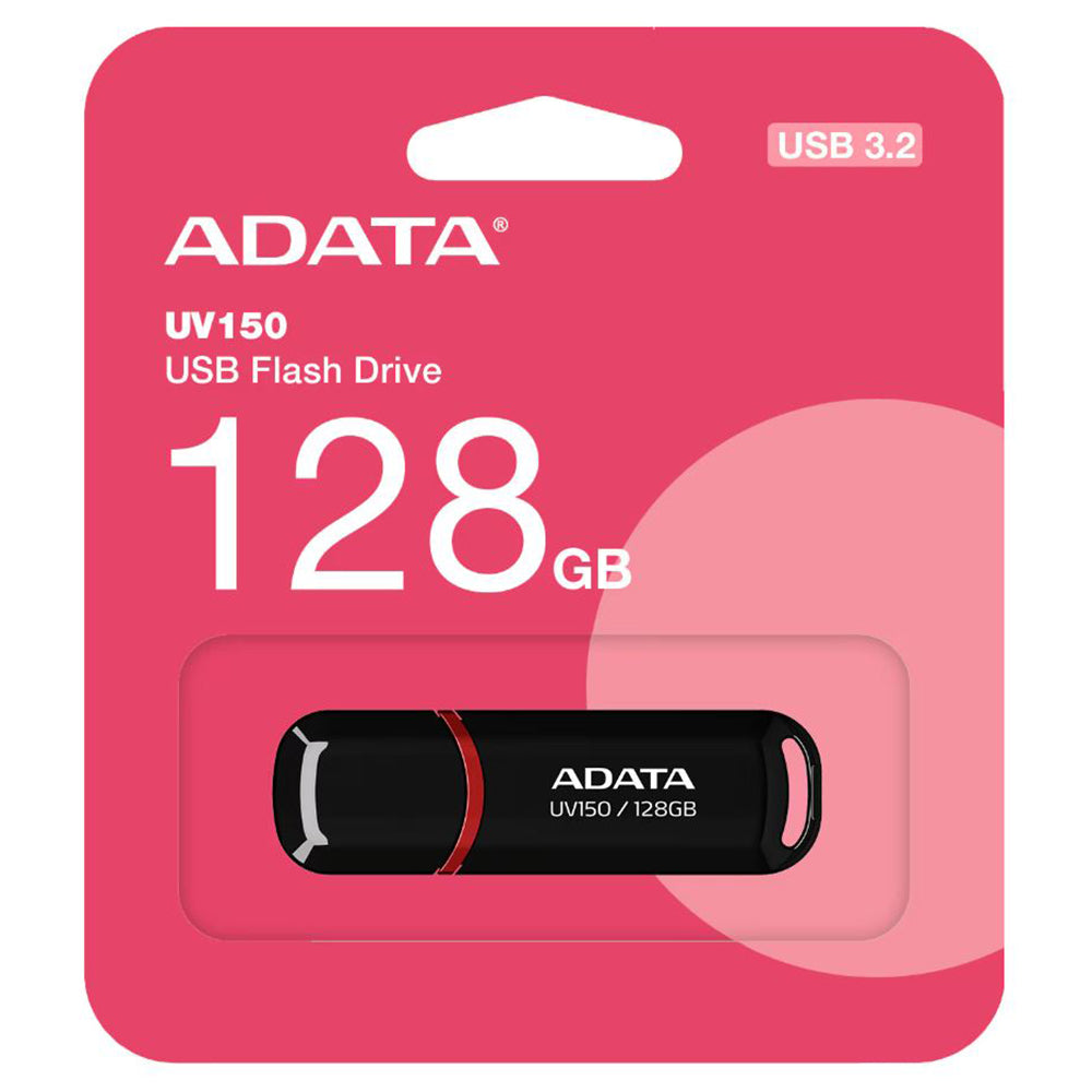 Mémoire externe USB-A 3.2 Adata UV150, 128 Go AUV150-128G-RBK