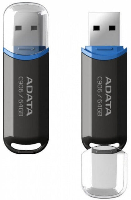 Externer USB-A Speicher Adata C906, 64Gb AC906-64G-RBK