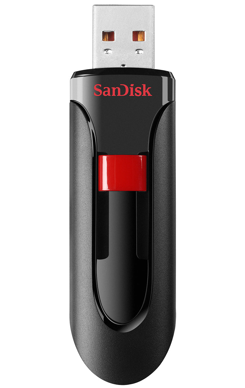 SanDisk Cruzer Glide USB-A External Memory, 64Gb SDCZ60-064G-B35