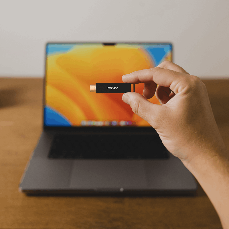 External USB-C Memory PNY Elite X, 64GB P-FDI64GELTXC-GE