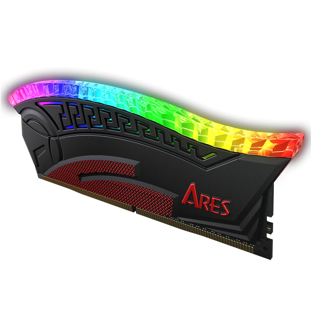 RAM-Speicher Dato Ares Armor, DDR4, RGB, 8GB, 3200Mhz, CL16, Schwarz