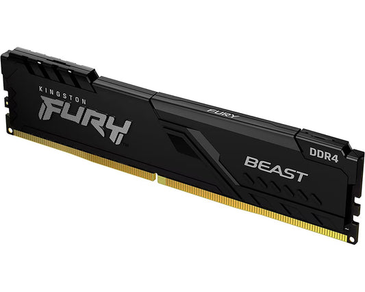 Mémoire RAM Kingston Fury Beast, DDR4, 8GB, 3200MHz KF432C16BB/8