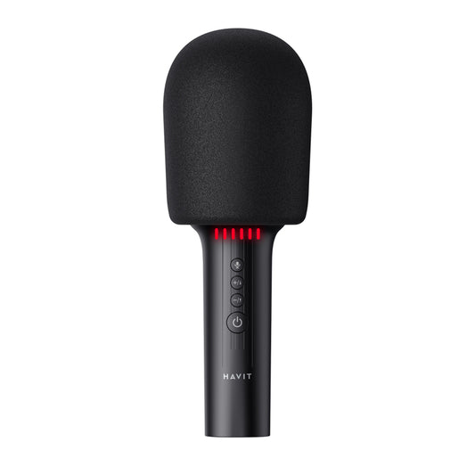 Bluetooth-Karaoke-Mikrofon HAVIT SK851BT, Schwarz