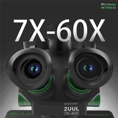 Mikroskop 2UUL MC7060-A1, Schwarz