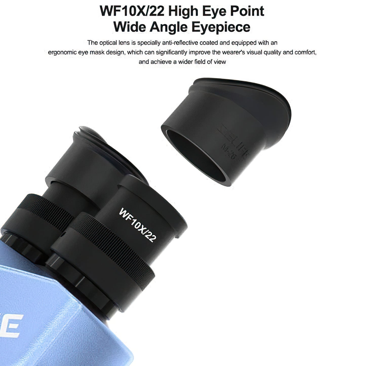 Relife RL-M7T Pro Microscope, Blue