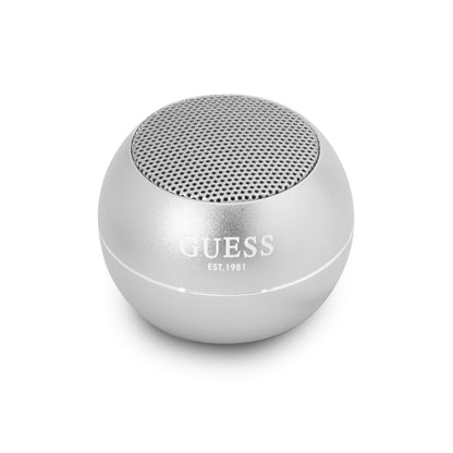 Enceinte Portable Bluetooth Guess, 3W, Argentée