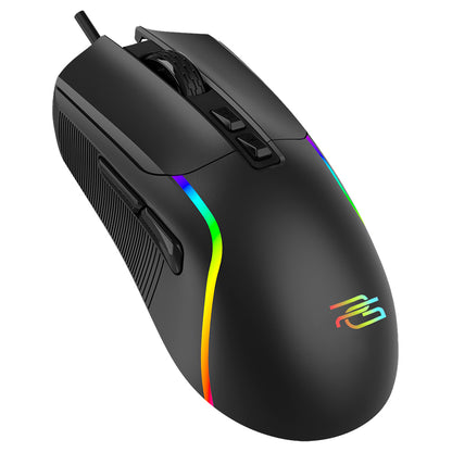 Souris Gaming Filaire USB Proove Assembler, RGB, 12400DPI, Noir CMAS00000101
