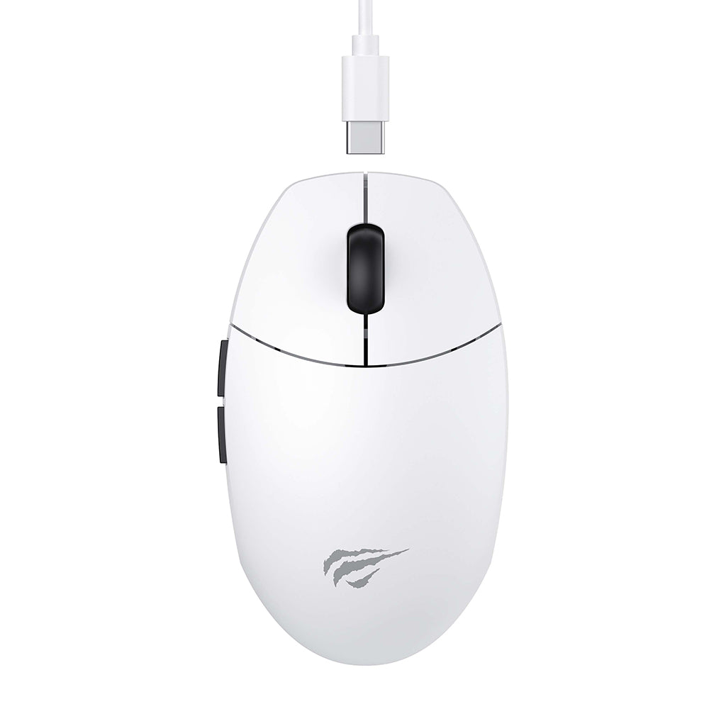 Gaming-Maus Wireless HAVIT MS1039W, 800DPI - 7400DPI, Weiß