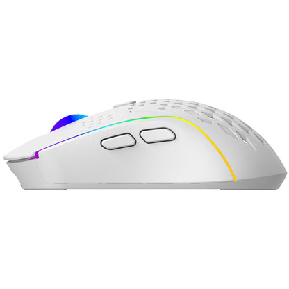 Gaming-Maus Wireless Proove Buzz, RGB, 800DPI - 4800DPI, Weiß WMBU00022402
