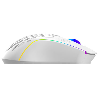 Gaming-Maus Wireless Proove Buzz, RGB, 800DPI - 4800DPI, Weiß WMBU00022402