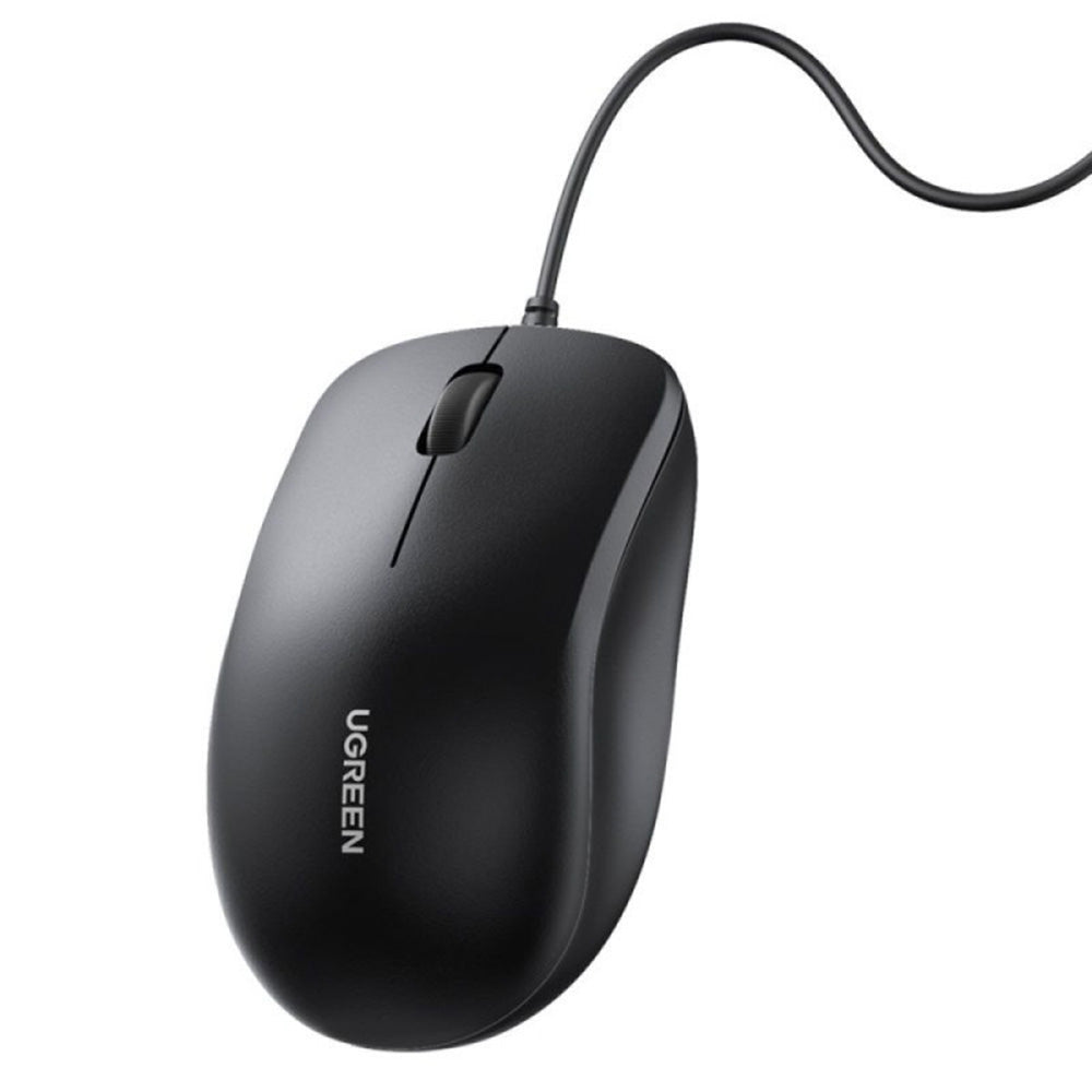 Souris filaire USB UGREEN MU007, 1200DPI, 1.5m, Noir