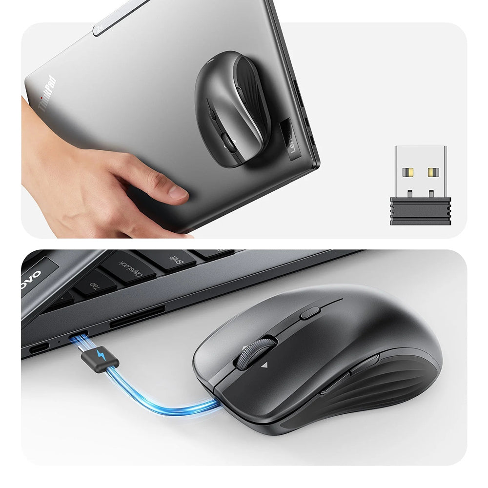 Souris sans fil ESR MagMouse, 800DPI - 4800DPI, Gris