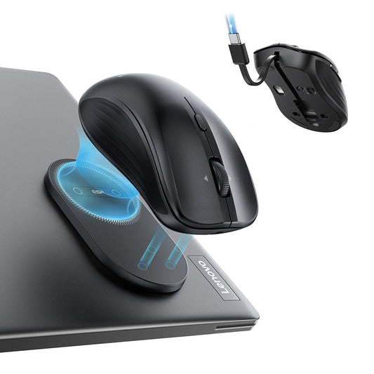 Wireless-Maus ESR MagMouse, 800DPI - 4800DPI, BT / Wi-Fi, Schwarz