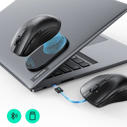 Souris sans fil ESR MagMouse, 800DPI - 4800DPI, BT / Wi-Fi, Noir