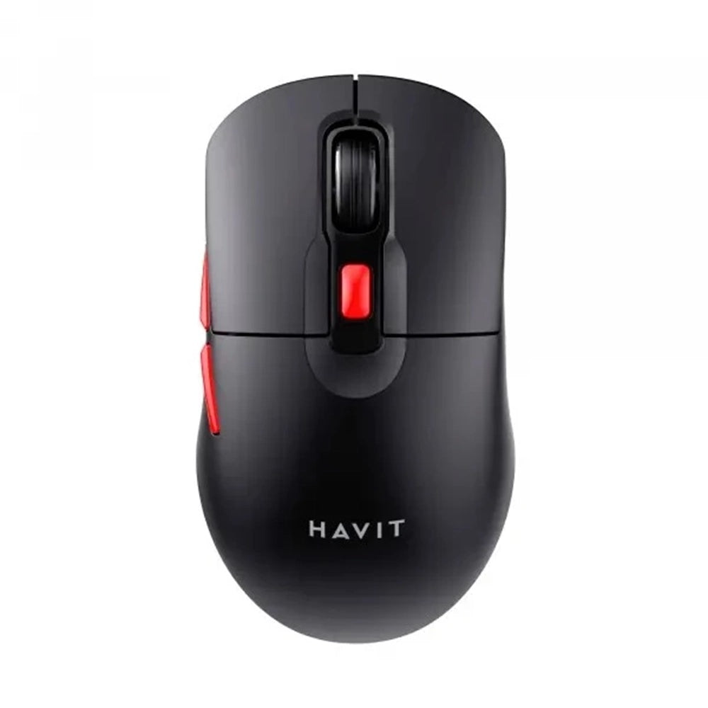 Wireless-Maus HAVIT MS59WB, 800DPI - 1600DPI, Schwarz Rot