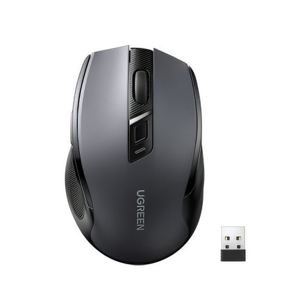 Souris sans fil UGREEN MU006 (90855), 4000DPI, BT / Wi-Fi, Gris