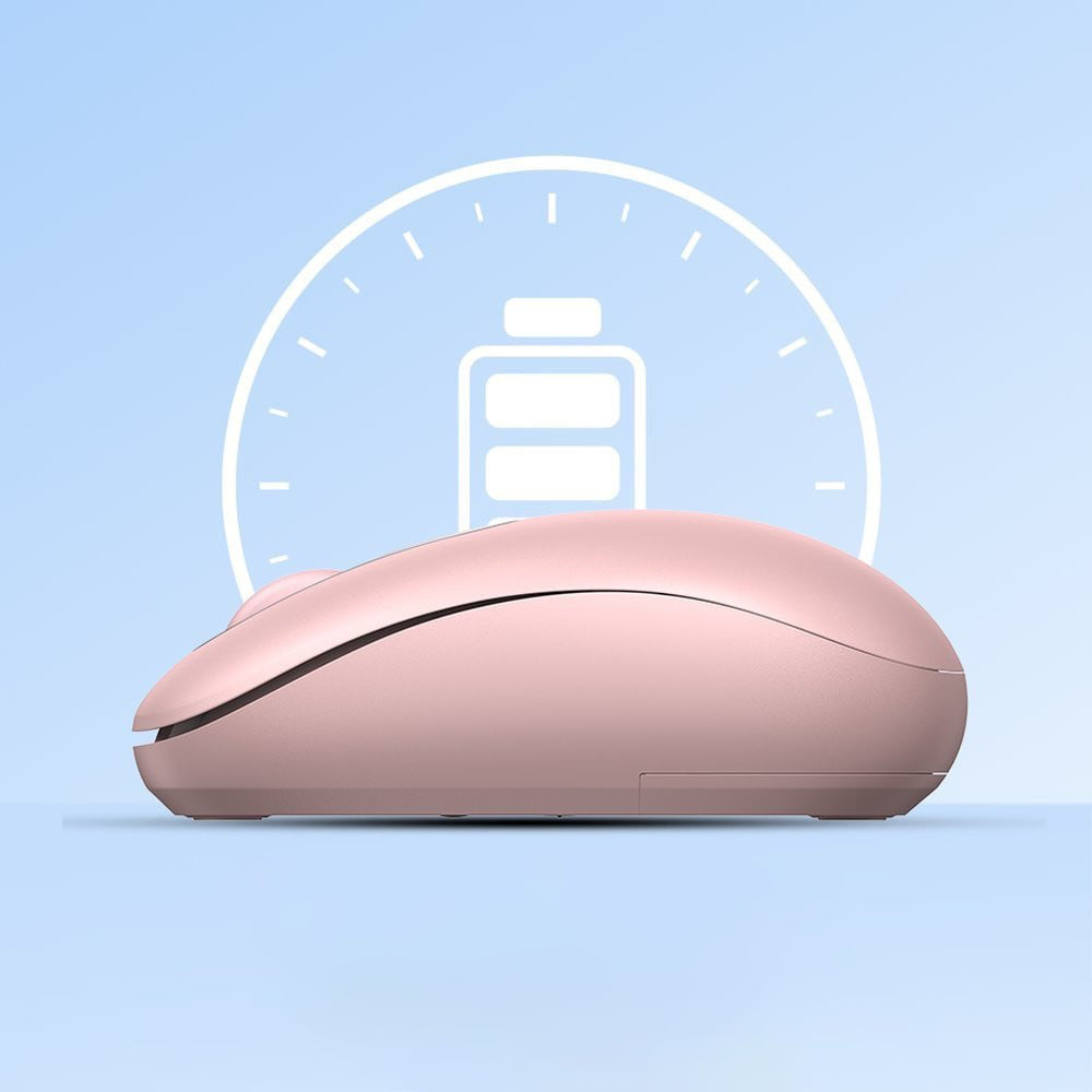 Drahtlose Maus UGREEN MU105, 2400DPI, Rosa