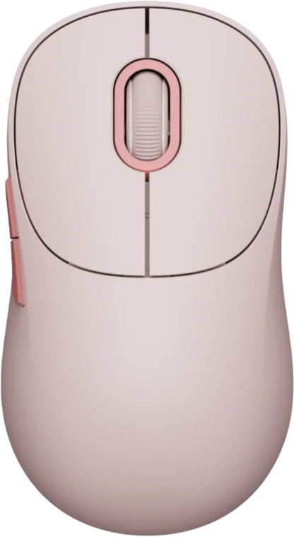Xiaomi 3 Wireless Mouse, 1200DPI, BT / Wi-Fi, Pink BHR8911GL 
