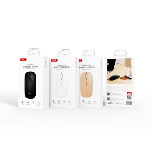 Souris sans fil XO Design M7 Stylish Glossy, Blanche