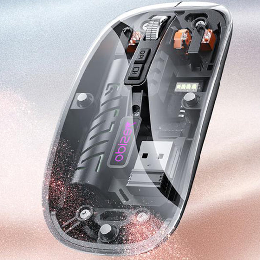 Kabellose Maus Yesido KB29, 800DPI - 1600DPI, BT / Wi-Fi, Weiß