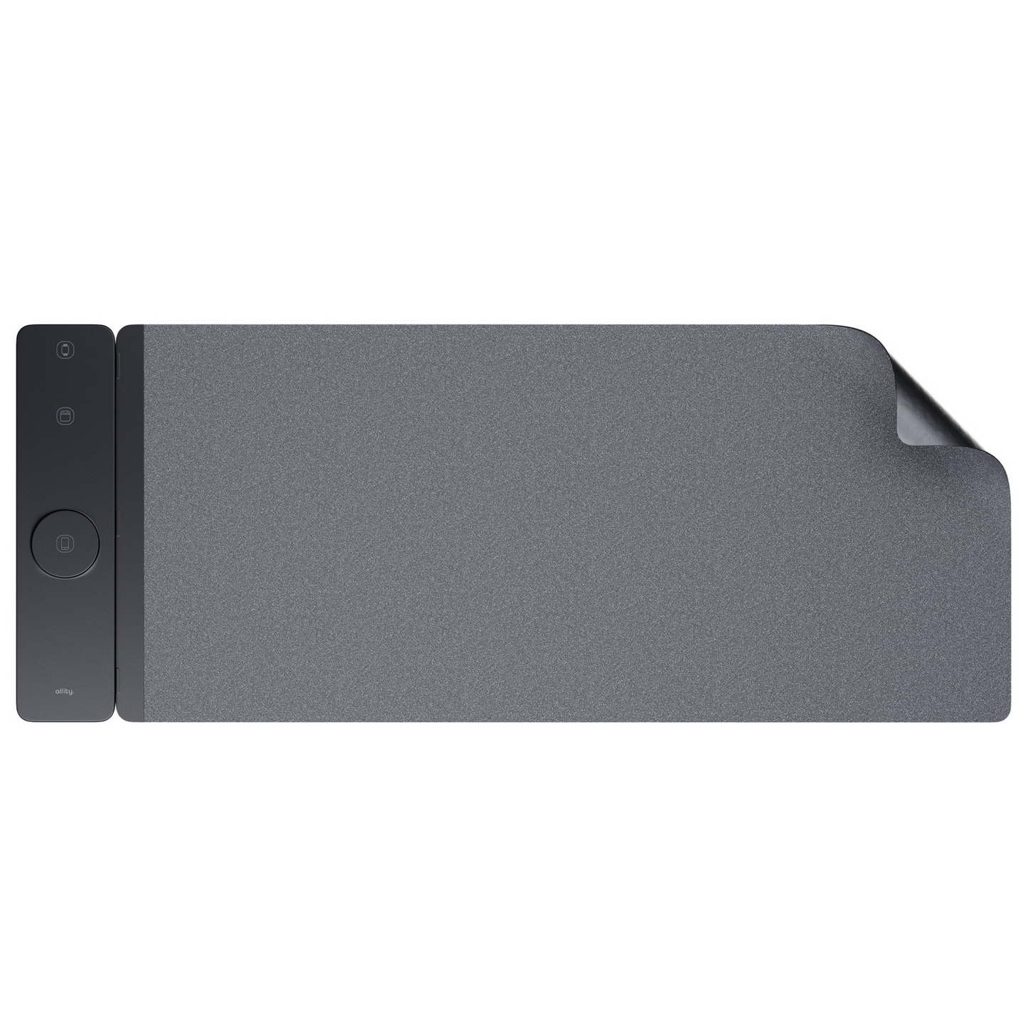 Tapis de souris Allity. ALP-100 4 en 1 avec charge sans fil Téléphone / Montre / Écouteurs, Noir