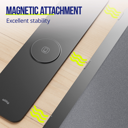 Tapis de souris Allity. ALP-100 4 en 1 avec charge sans fil Téléphone / Montre / Écouteurs, Noir