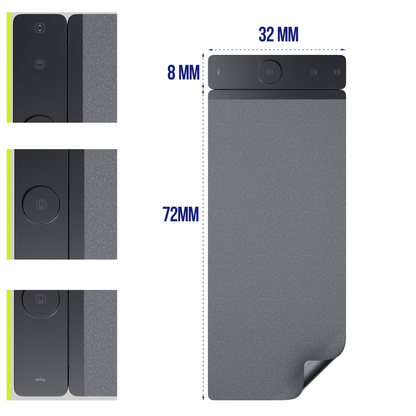 Tapis de souris Allity. ALP-100 4 en 1 avec charge sans fil Téléphone / Montre / Écouteurs, Noir