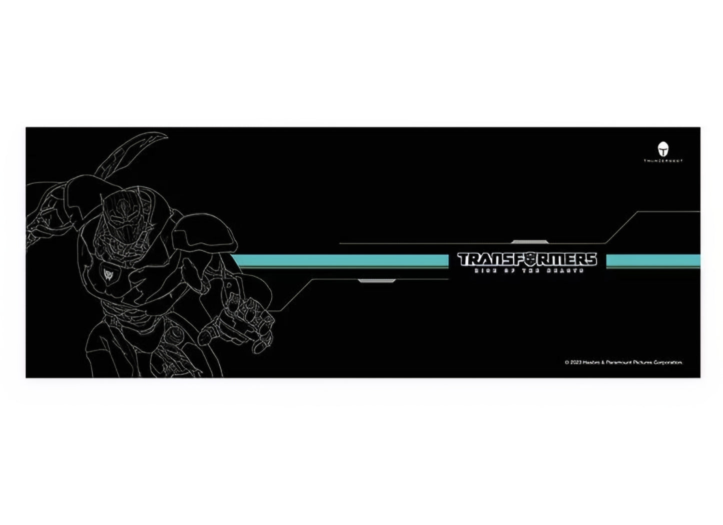 Gaming-Mauspad Thunderobot P1-950 TF, 950mm x 350mm x 3mm, Schwarz