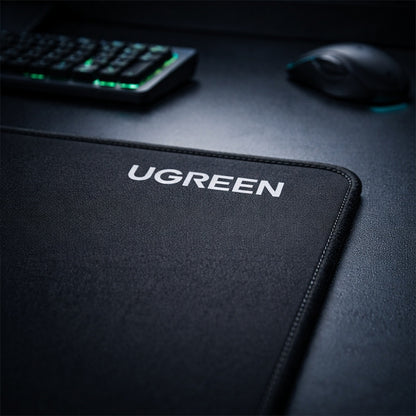 Tapis de souris gaming UGREEN CY016, 260mm x 200mm x 4mm, Noir