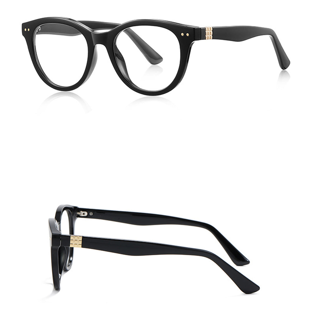 Computerbrille für Männer Techsuit 2231, Anti-Blue Light, Schwarz