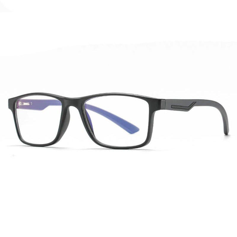 Lunettes d'ordinateur pour hommes Techsuit F2388, anti-lumière bleue, noires