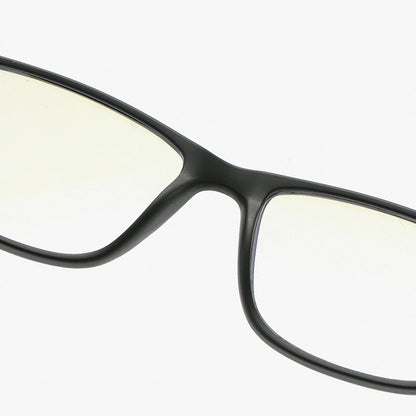 Lunettes d'ordinateur pour hommes Techsuit F2388, anti-lumière bleue, noires
