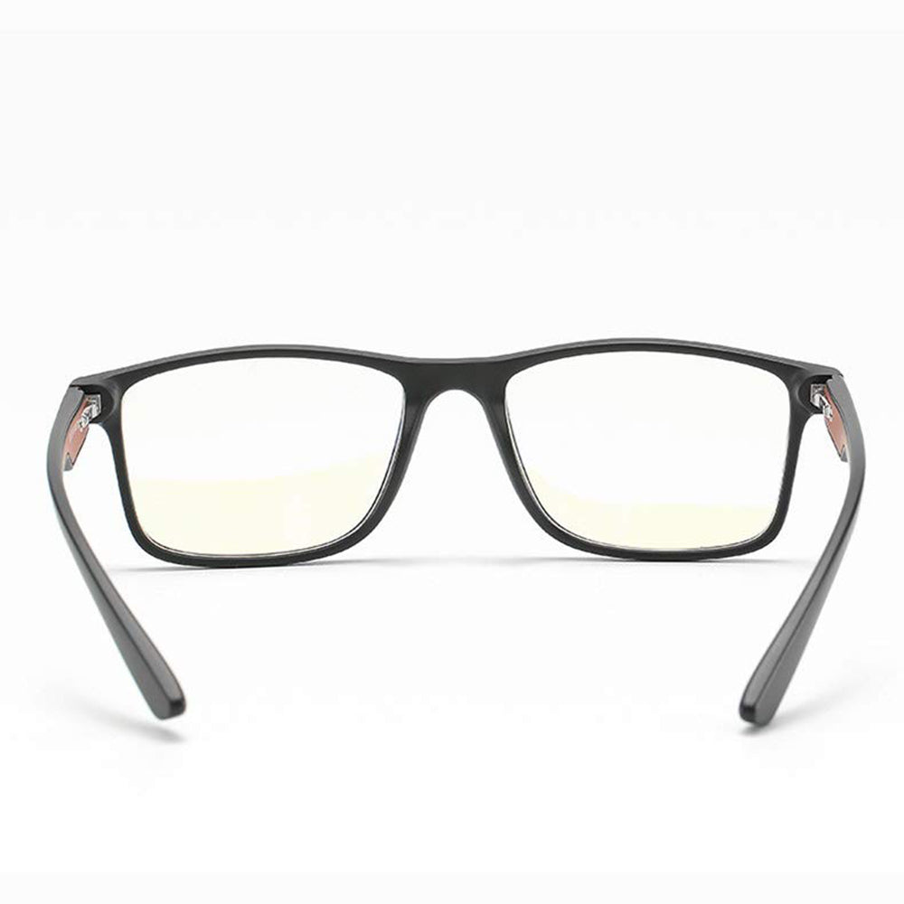 Lunettes d'ordinateur pour hommes Techsuit F2388, anti-lumière bleue, noires