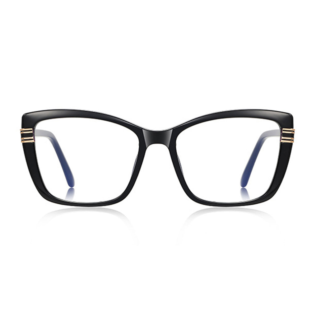 Damen Computerbrille Techsuit 2273, Anti-Blue Light, Schwarz