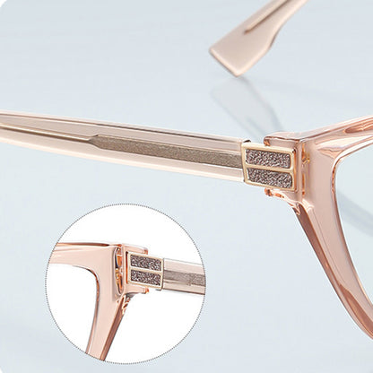 Lunettes d'ordinateur pour femmes Techsuit 2279, Anti-Lumière Bleue, Marron