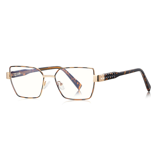 Techsuit 3169 Women's Computer Glasses, Anti-Blue Light, Brown