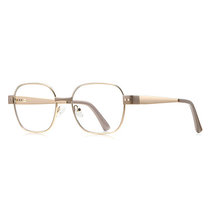 Damen-Computerbrille Techsuit 3172, Anti-Blaues Licht, Goldfarben