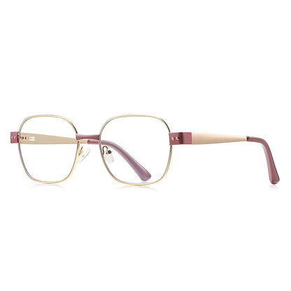 Damen-Computergläser Techsuit 3172, Anti-Blaues Licht, Roségold